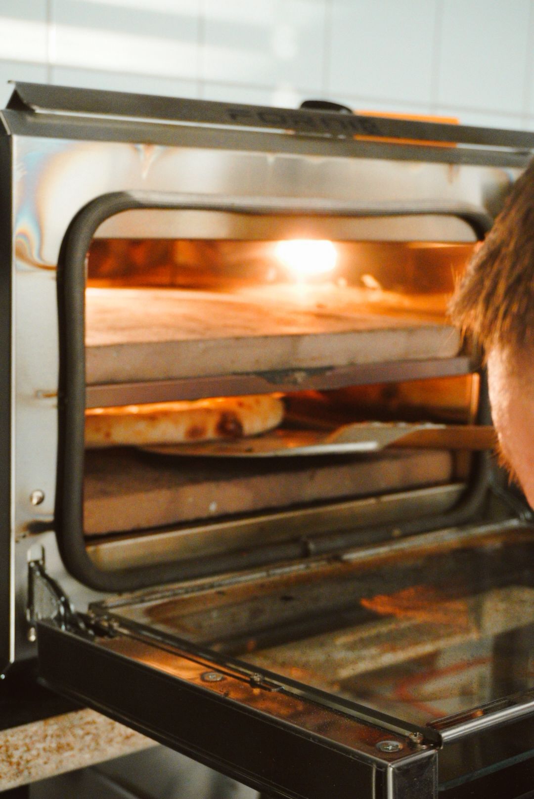PIZZA Vitrine im Tivano's